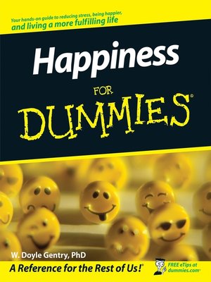 cover image of Happiness For Dummies&#174;